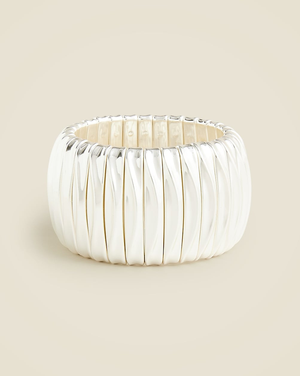 Wide snake-link bracelet | J. Crew US