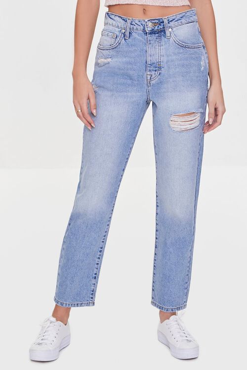 Distressed Mom Jeans | Forever 21 (US)