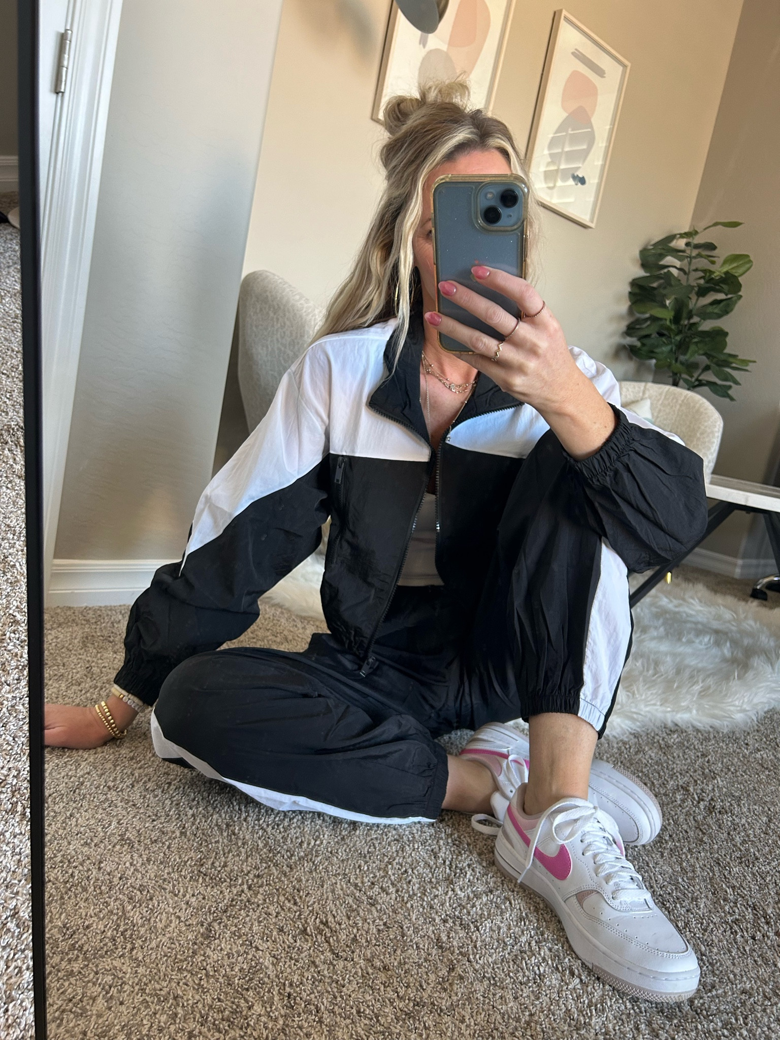 This windbreaker set is so cute in person! It is giving 90’s vibes for sure! And you will not believe the price!! $28.99. It’s cute! It’s affordable! And it’s comfortable!! It would also be the perfect travel outfit! And it comes in more colors!! 

#LTKsalealert #LTKstyletip #LTKfindsunder50