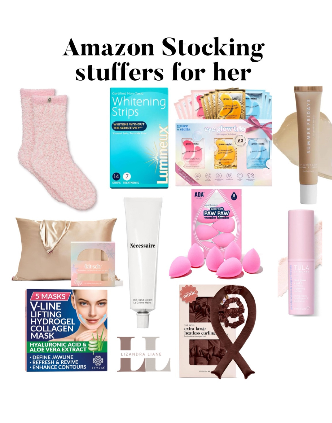 Stocking stuffer gifts for her. Amazon finds a , affordable gift guide, 

#LTKGiftGuide #LTKFindsUnder50 #LTKHoliday