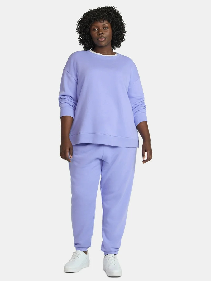 Terra & Sky Women's Plus Size Fleece Sweatshirt, Size 0X-5X | Walmart (US)