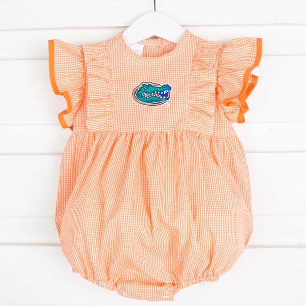 Embroidered Florida Bubble Check | Classic Whimsy