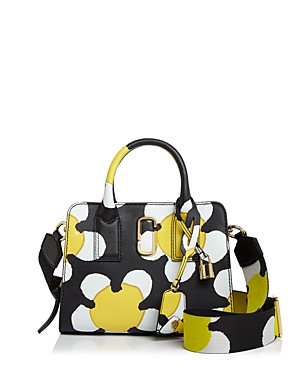 Marc Jacobs Little Big Shot Daisy-Print Leather Satchel | Bloomingdale's (US)