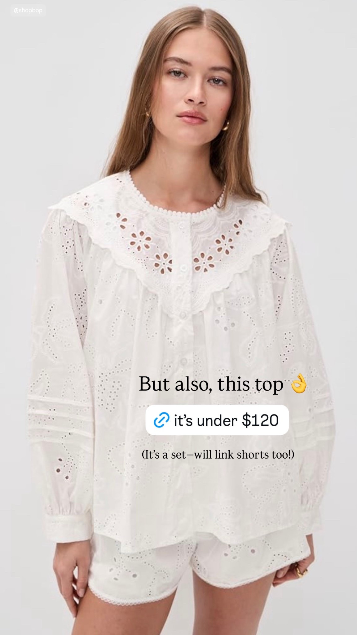 Eyelet top! Super cute for spring and such a steal

#LTKTravel #LTKgrwm #LTKootd