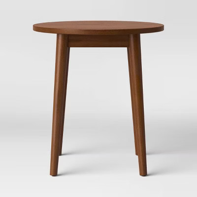 Ellwood Round Wood End Table Brown - Project 62™ | Target
