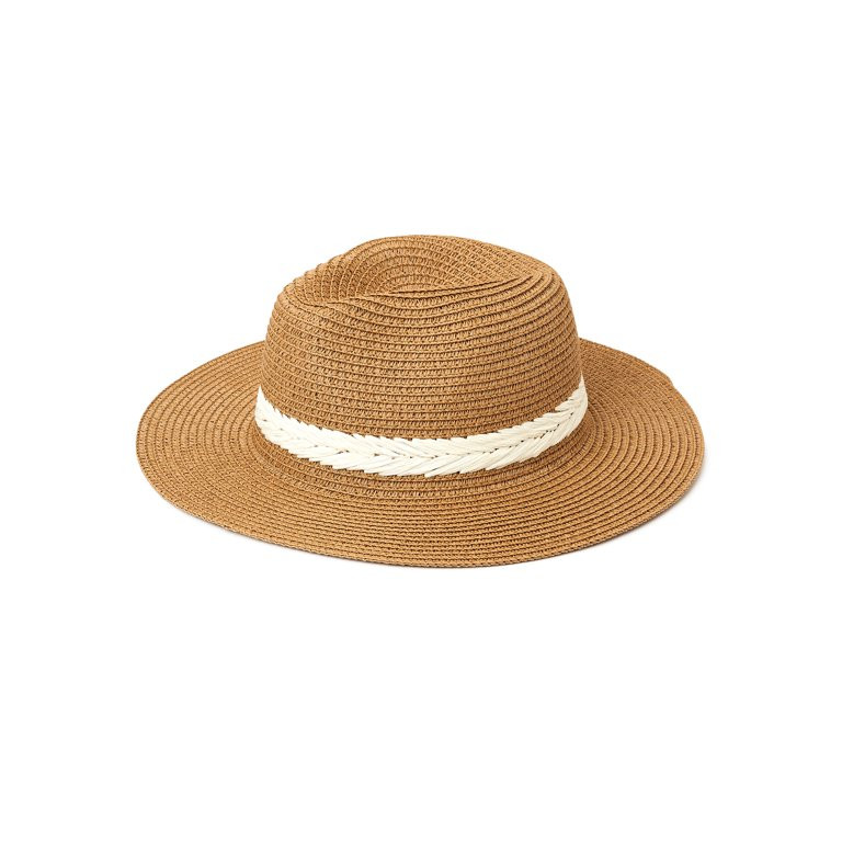 Time and Tru Women's Embroidered Fedora Hat | Walmart (US)