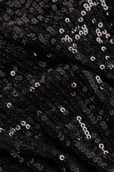 Sequined Wrapover Blouse | H&M (US + CA)