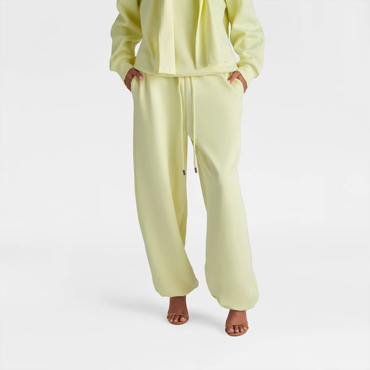 KBB by KAHLANA Women's High-Rise Straight Leg 'The Dwayne Sweats' | Target