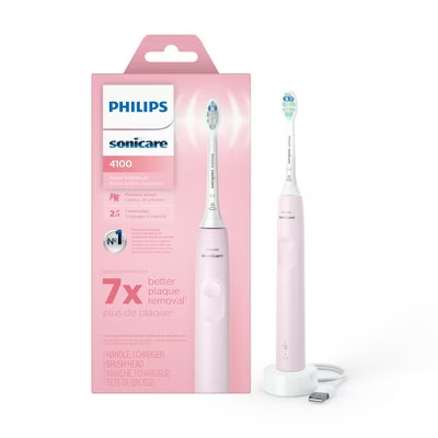 Philips Sonicare 4100 Plaque Control Rechargeable Electric Toothbrush - HX3689/24 | Target