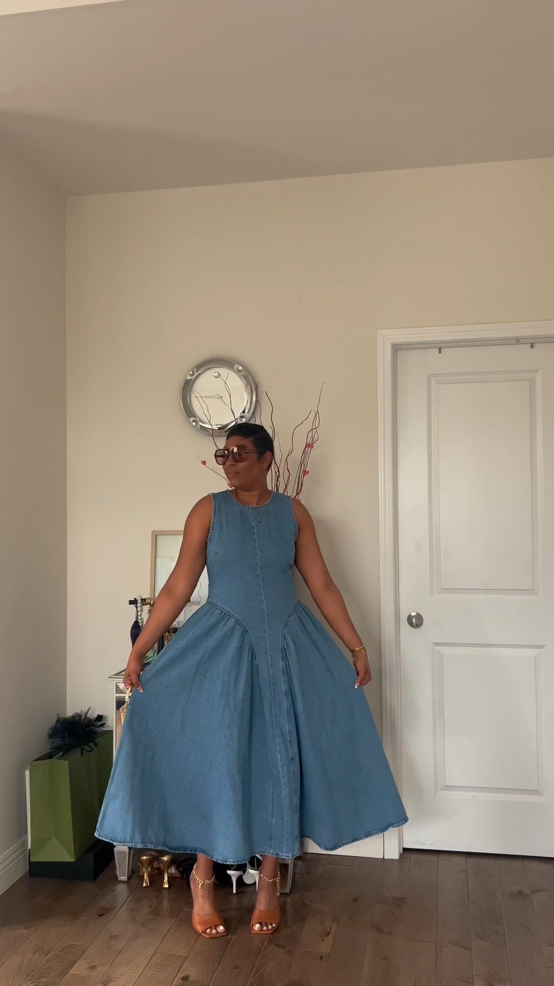Wearing a sz M in this H&M dress. It out of stock but you can still check your local H&M stores. I have also linked some similar and cute options. 
5’6/150 Ibs / sz M

#LTKSaleAlert #LTKSeasonal #LTKMidsize