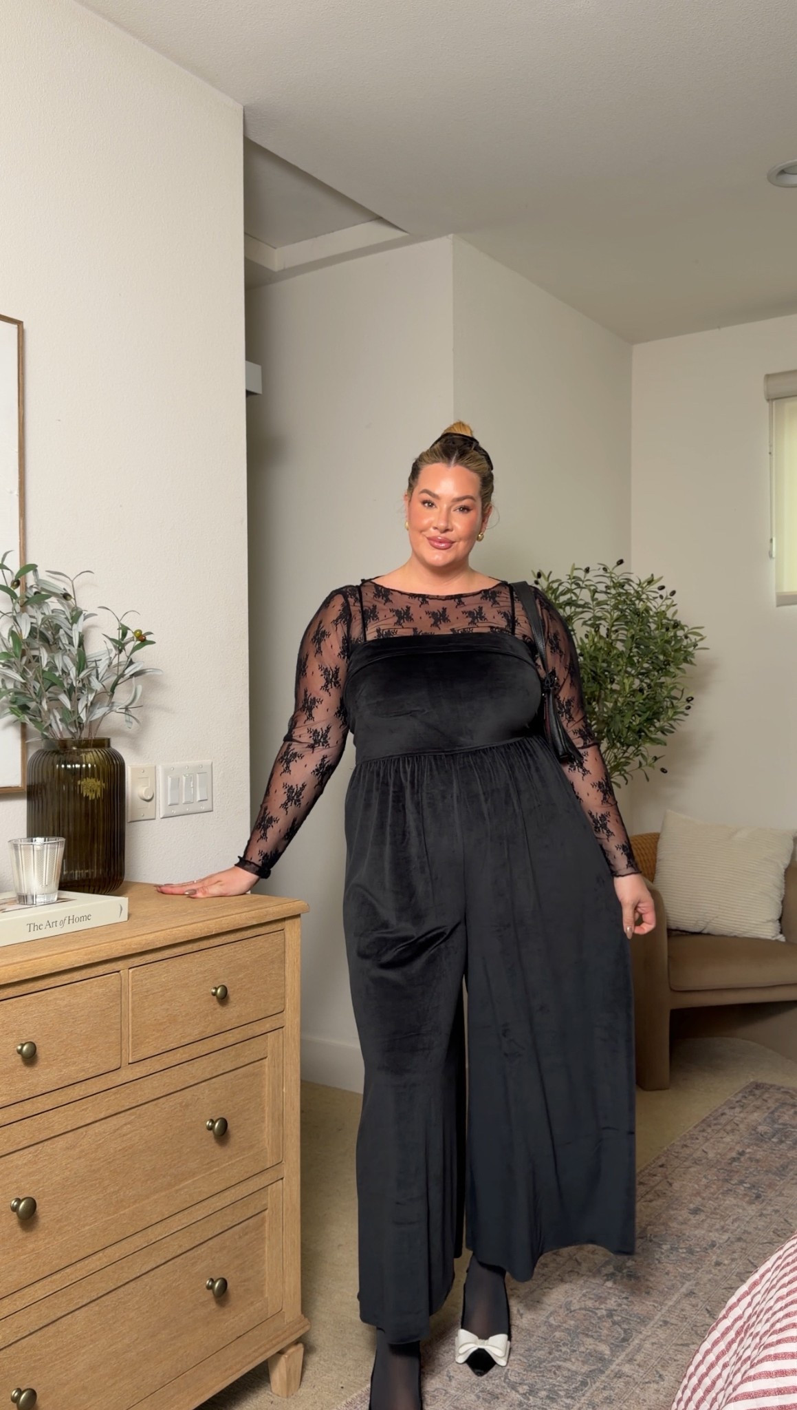 Holiday party outfit inspo 🖤 wearing an xl in this jumpsuit!!

#LTKSeasonal #LTKParties #LTKHoliday