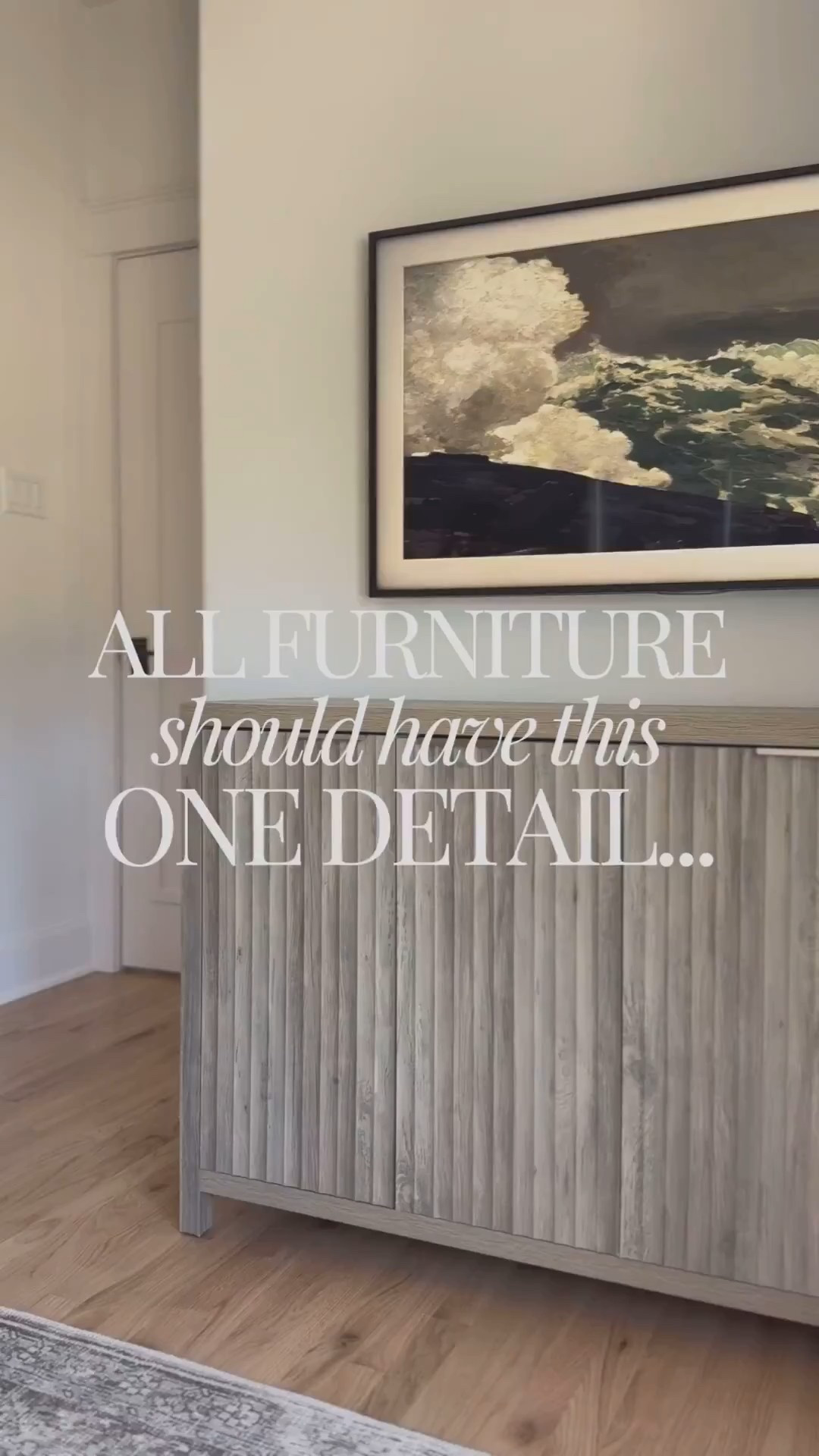 ✨ The sideboard that does it all — form, function, and a flawless finish.
This fluted design with soft-close doors feels high-end and timeless, perfect for adding texture and storage to any space. An Amazon find that looks straight out of a designer catalog.
#AmazonHome #AmazonFinds #HomeDecor #AmazonFavorites #ModernHome #NeutralHome #AffordableLuxury #AmazonMostLoved #HomeInspo #LTKDecor#LTKStyleTip 

#LTKSeasonal #LTKHome #LTKFindsUnder50