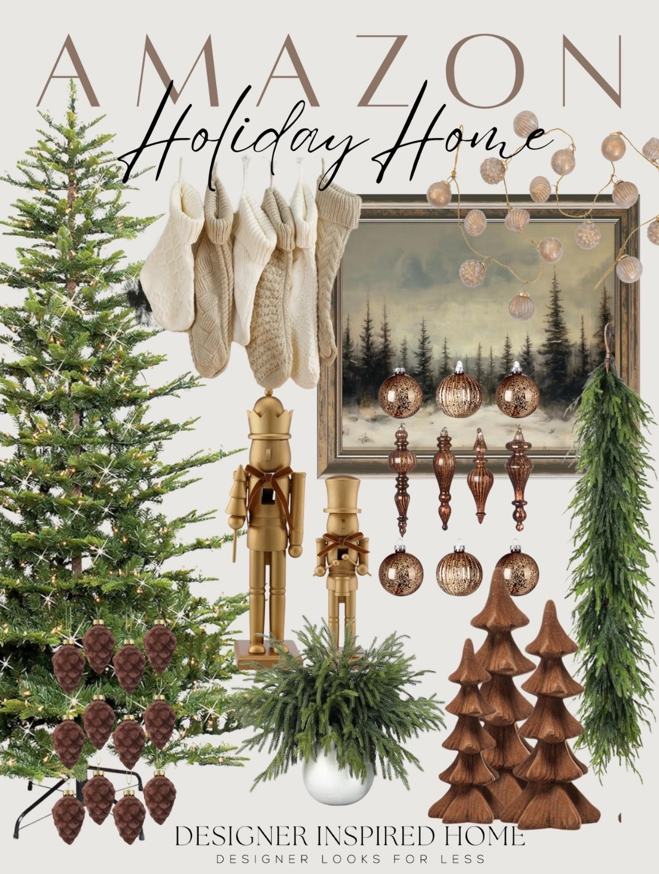 Amazon holiday neutral home decor 

#LTKHome #LTKSeasonal #LTKHoliday