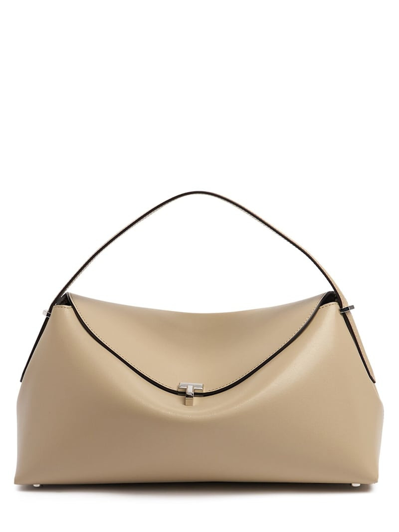 T-Lock nappa leather top handle bag | Luisaviaroma