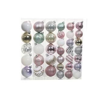 Assorted Mini White & Pastel Shatterproof Plastic Ball Ornament Tube | Michaels | Michaels Stores