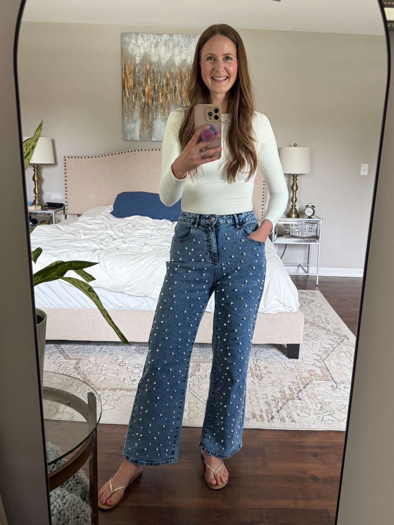 Graduation party ready! Wearing a small in top and bottom, true to size, and so comfy!

#LTKFindsUnder100 #LTKStyleTip