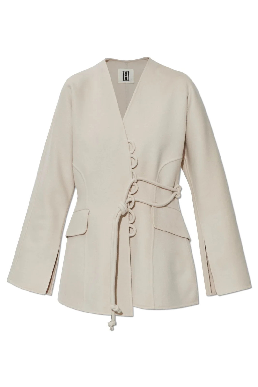 By Malene Birger Lalou Tie-Detail Blazer | Cettire Global