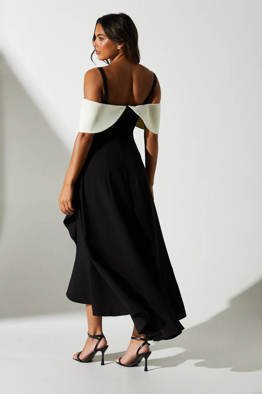 Dresses | Bow Shoulder Detail Ruffle Dress | Coast | Coast UK & IE