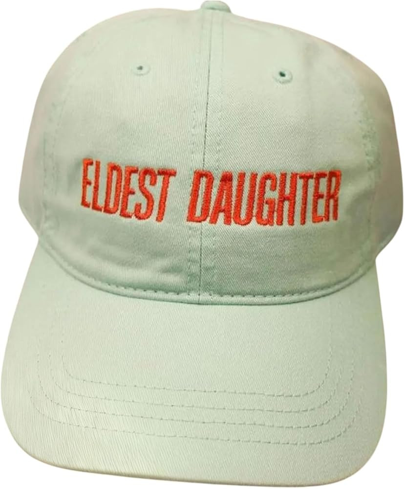 Eldest Daughter Embroidered Hat, Showgirl Era Relaxed Fit Hat | Amazon (US)