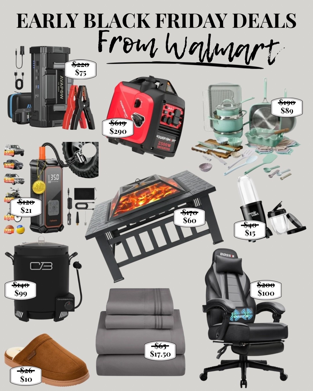 Cozy girl season meets Early Black Friday and I am THRIVING.

Think: Luxe bedsheets, slippers, kitchen must-haves, gaming chairs, + more. SO many amazing home upgrades for less.

#walmarthome #ltkhome #sales #earlyblackfriday 

#LTKCyberWeek #LTKSaleAlert #LTKGiftGuide