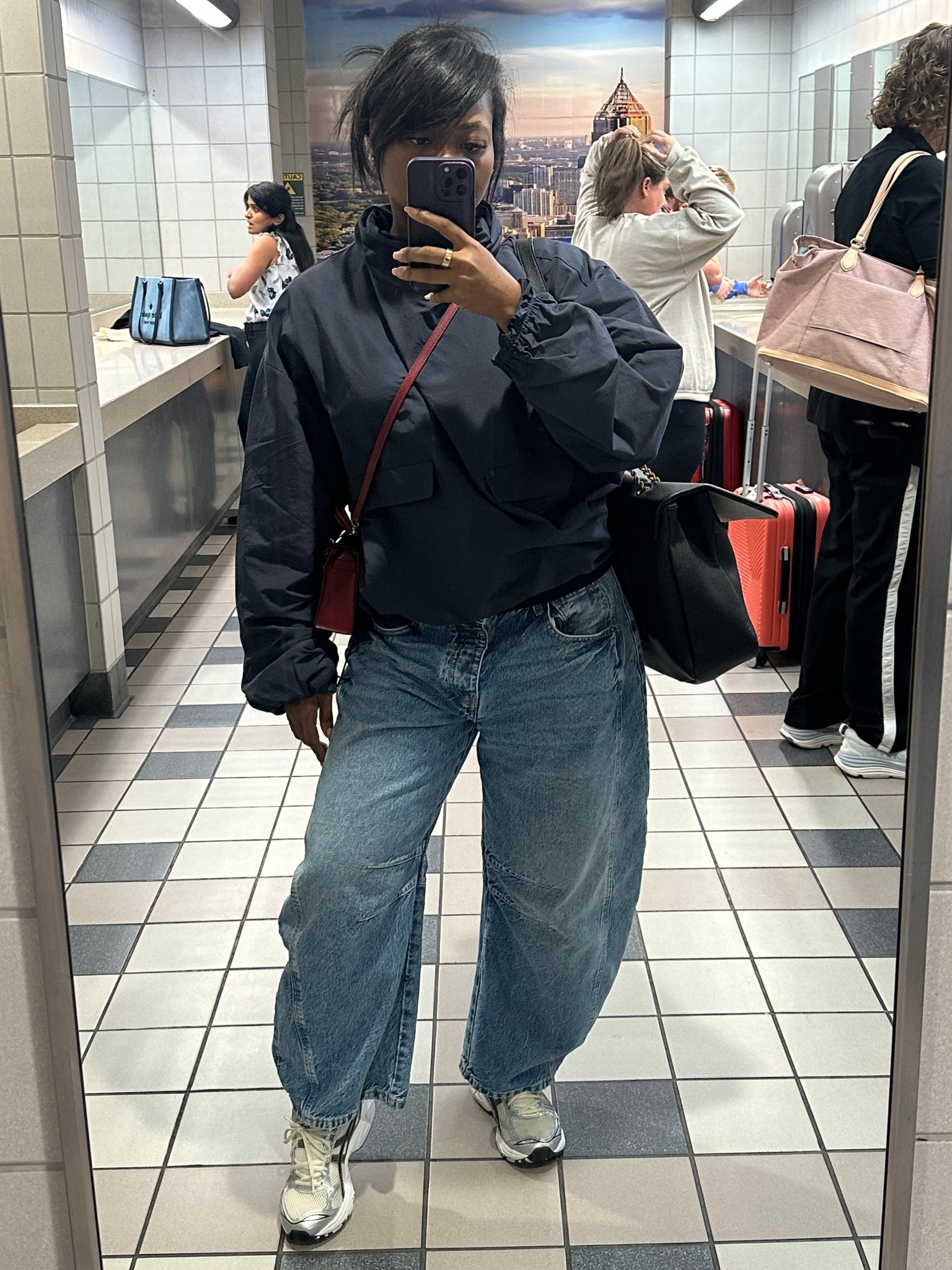 Travel Fit
Essentials hoodie is oversized… wearing a size XS 

#LTKTravel #LTKStyleTip #LTKSeasonal