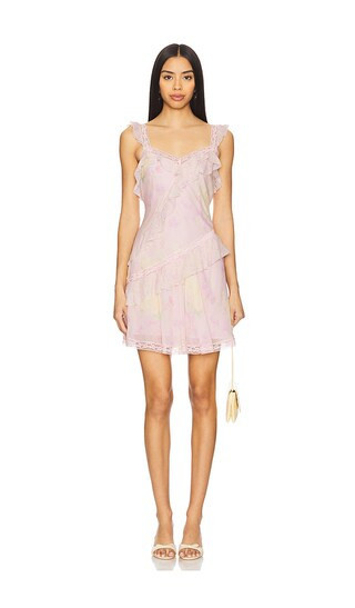LoveShackFancy Serima Dress in Blush. - size M | Revolve Clothing (Global)