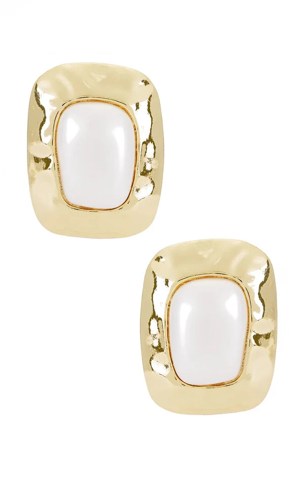 Petit Moments Giovana Earrings ~ Pearl/Gold | Show Me Your Mumu