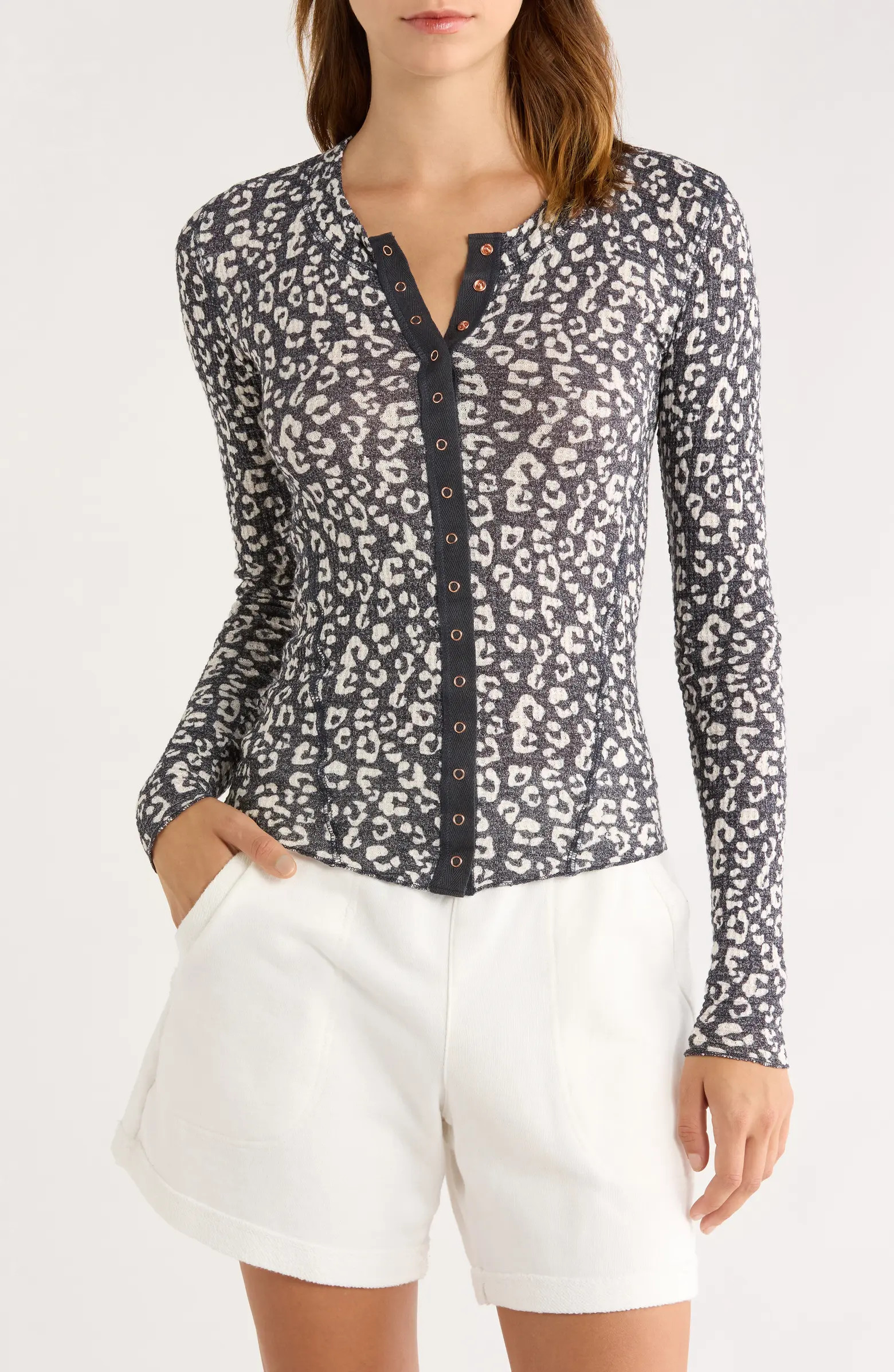 Free People Going Places Waffle Knit Cardigan | Nordstrom | Nordstrom