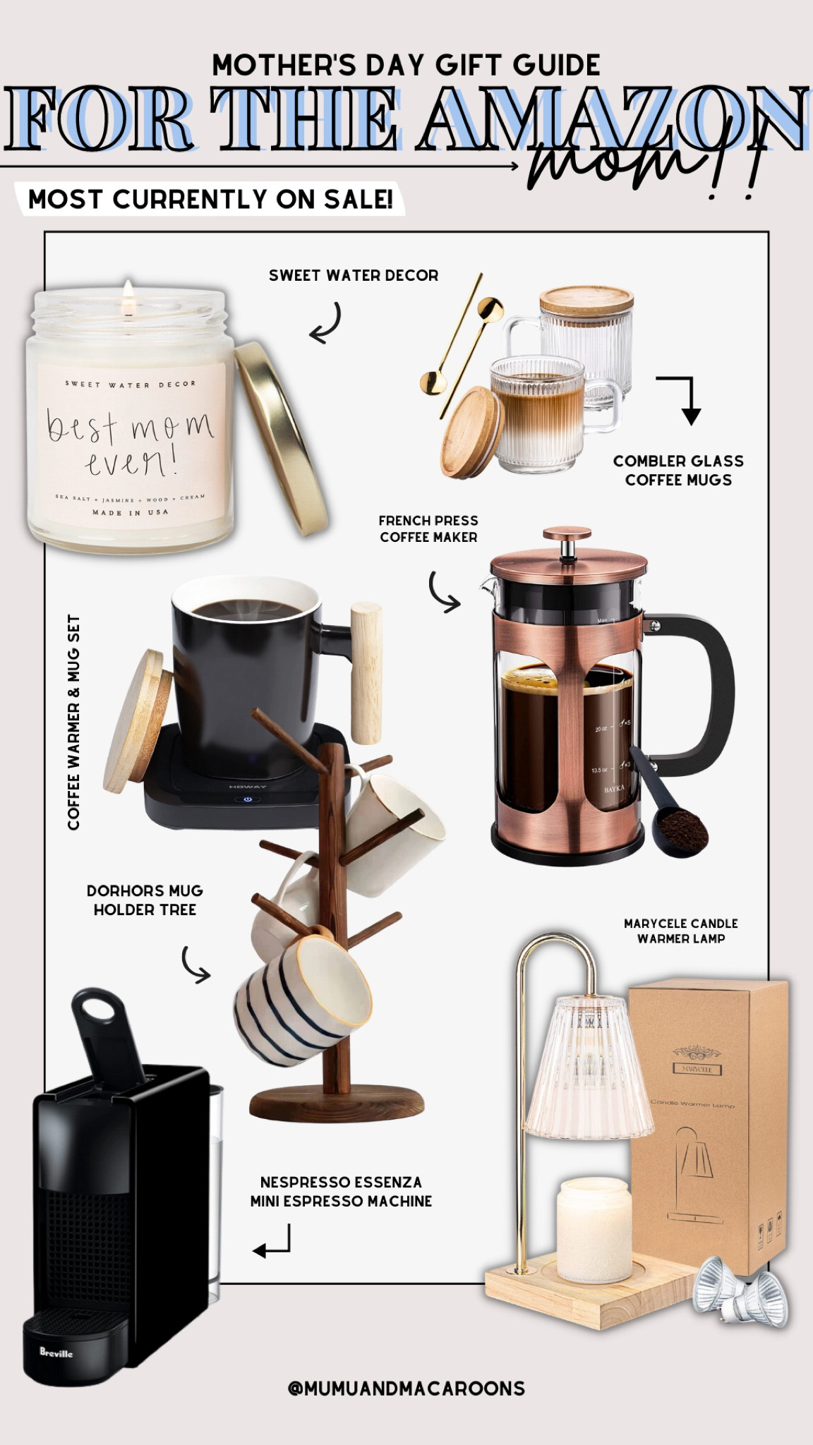 Mother’s Day Gift Guide (for the Amazon mom)

Gift Guide. Amazon. Mother’s Day.

#LTKGiftGuide #LTKunder50 #LTKsalealert