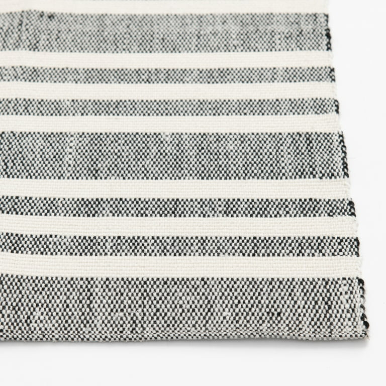 Mainstays Striped Chindi Layering Outdoor Doormat, 24"x36" - Walmart.com | Walmart (US)