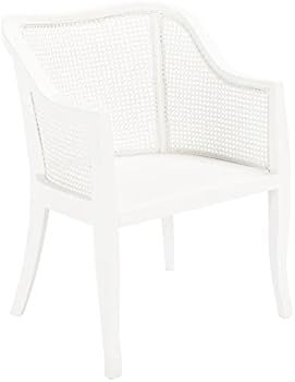 Amazon.com - Safavieh Home Maika Coastal White Cane Dining Chair - Chairs | Amazon (US)