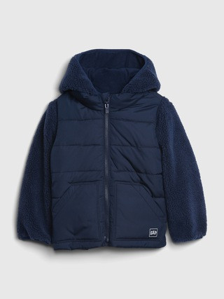Toddler Sherpa 3-In-1 Jacket | Gap (US)