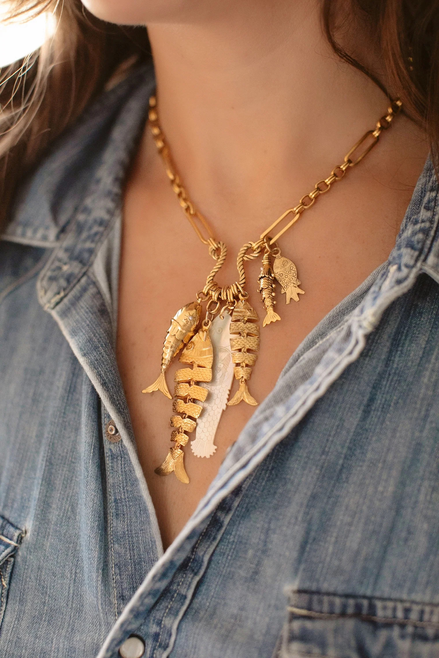 Go Fish Necklace | Brinker & Eliza