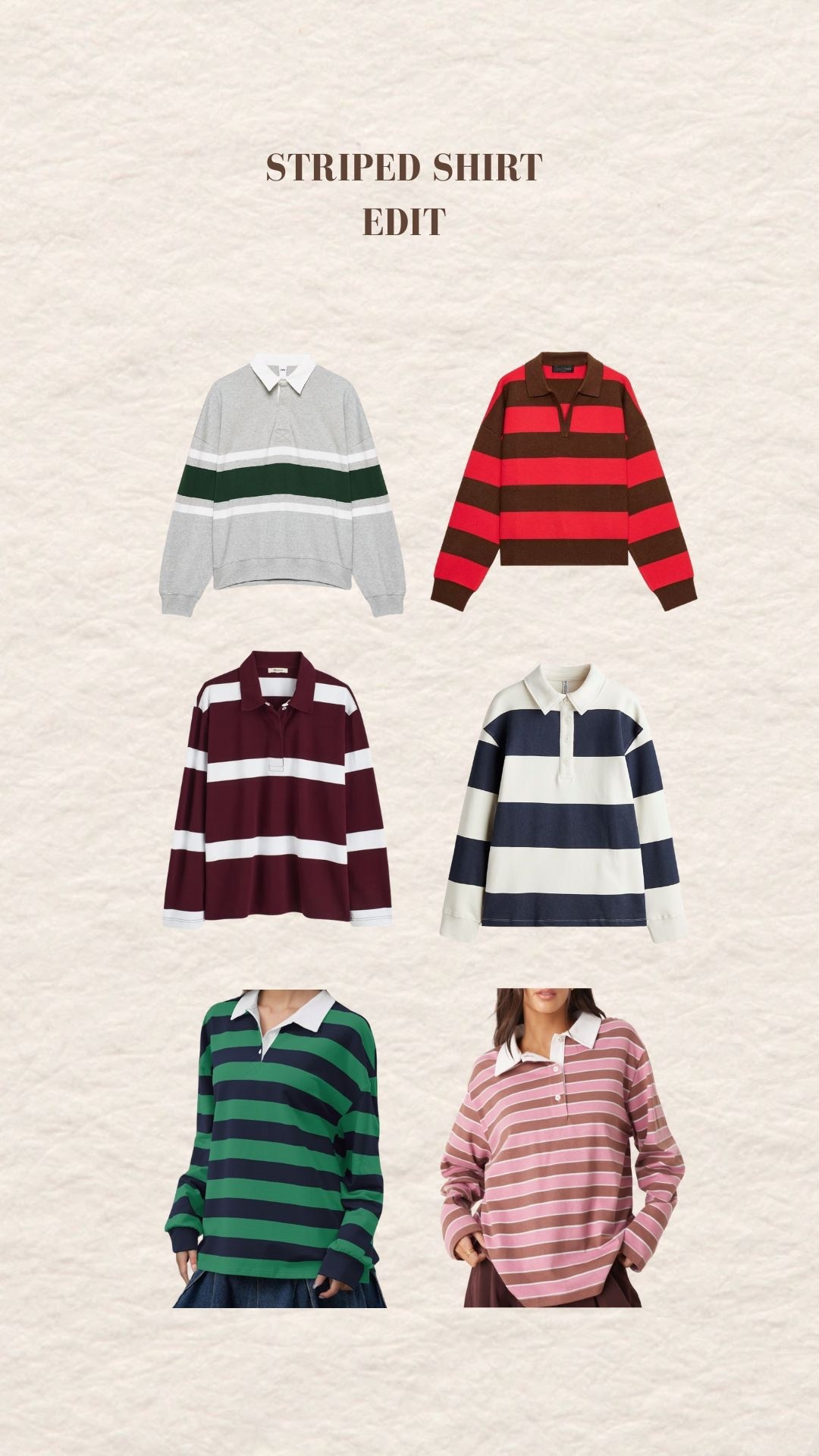 A few of my favorite striped shirts 🤍

#LTKSeasonal #LTKFindsUnder100 #LTKStyleTip