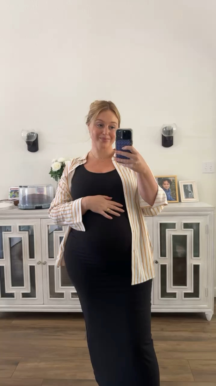 Bump outfit for back to school with my son! Maternity outfit, bump style, outfit info, mom style, affordable, fashion, bump suit, fall outfit, fall transition

#LTKStyleTip #LTKBump #LTKMidsize