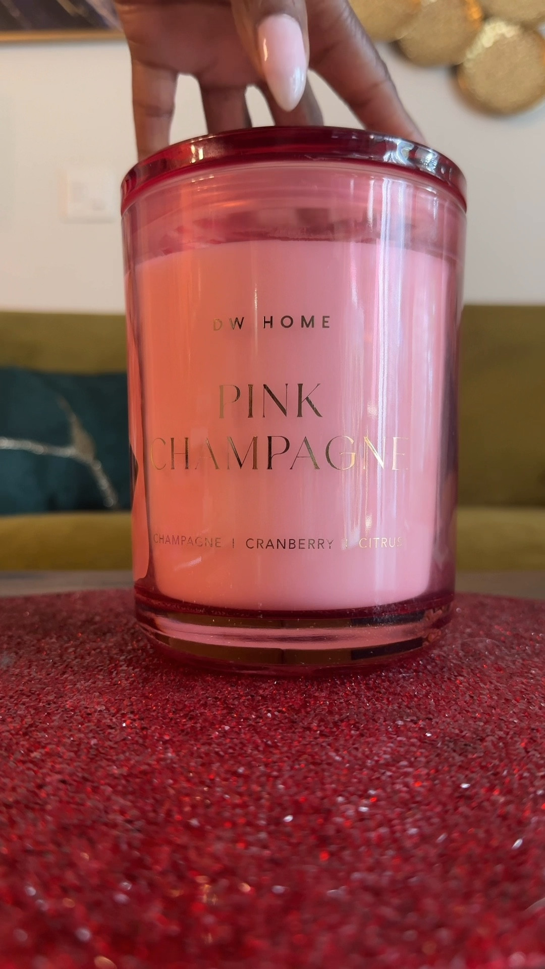 Because Have February is the month of love so the scent for my home this month is pink champagne! Lovely light, bubbly, effervescent, and luxurious.

￼#candles #homescent 

#LTKHome #LTKdayinmylife #LTKValentine