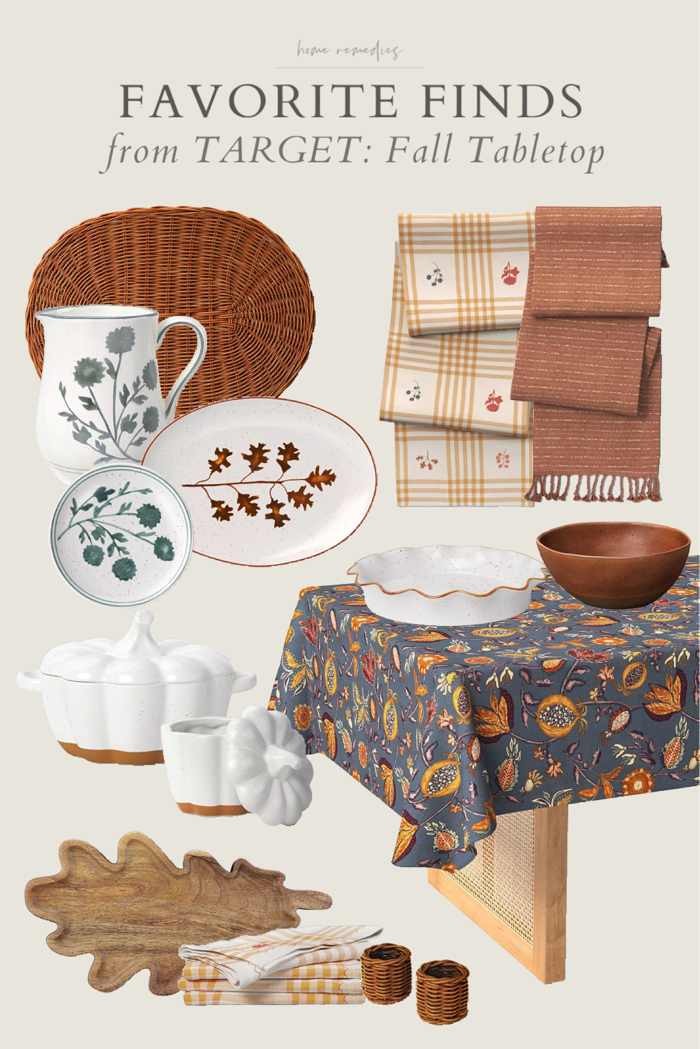 I found the prettiest fall tabletop decor at Target! These coordinating pieces will make any meal feel festive! fall decor, autumn, dining room dinner, thanksgiving, entertaining, holiday

#LTKStyleTip #LTKSeasonal #LTKHome