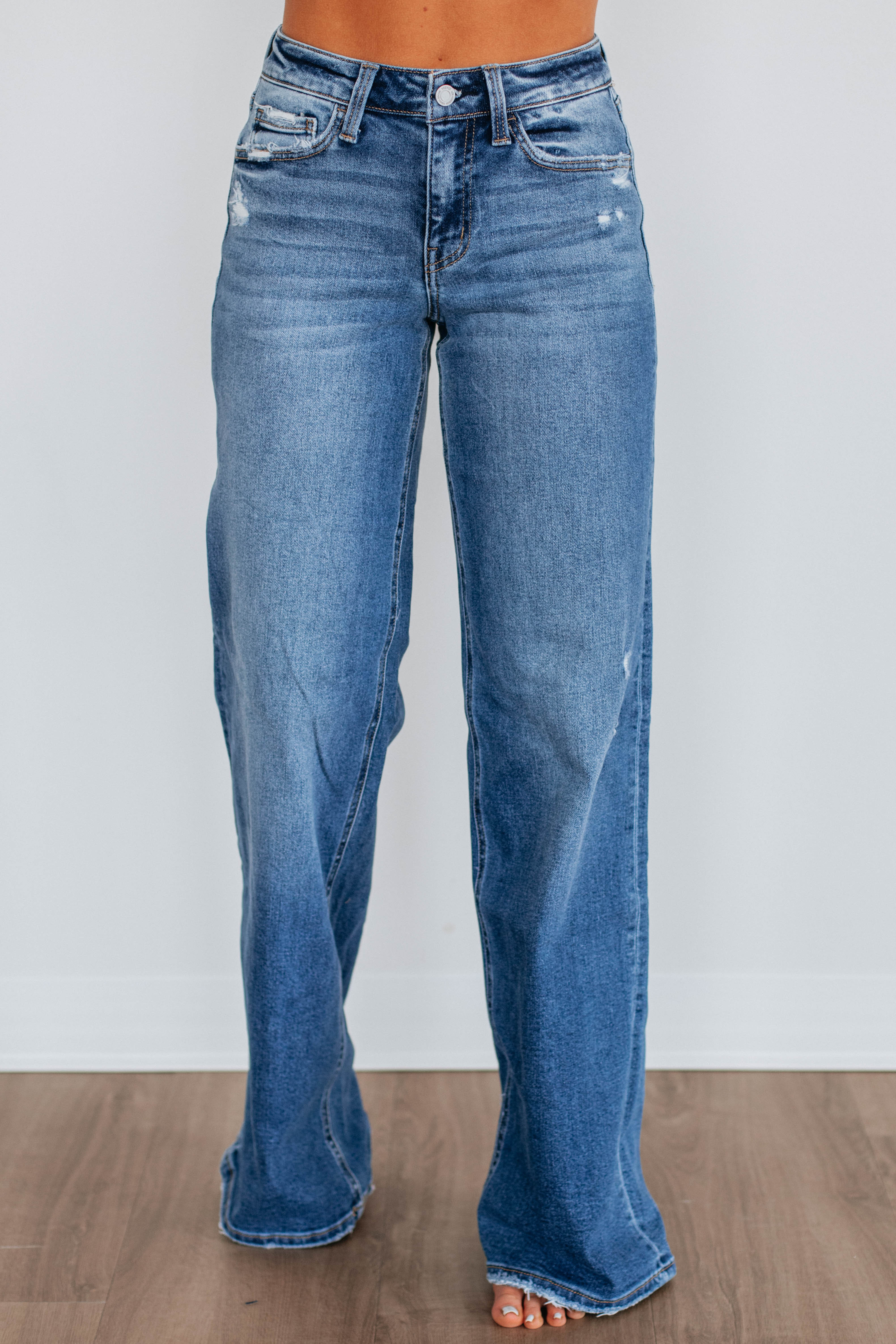 Olivia Vervet Jeans - Dark Wash | Wild Oak Boutique