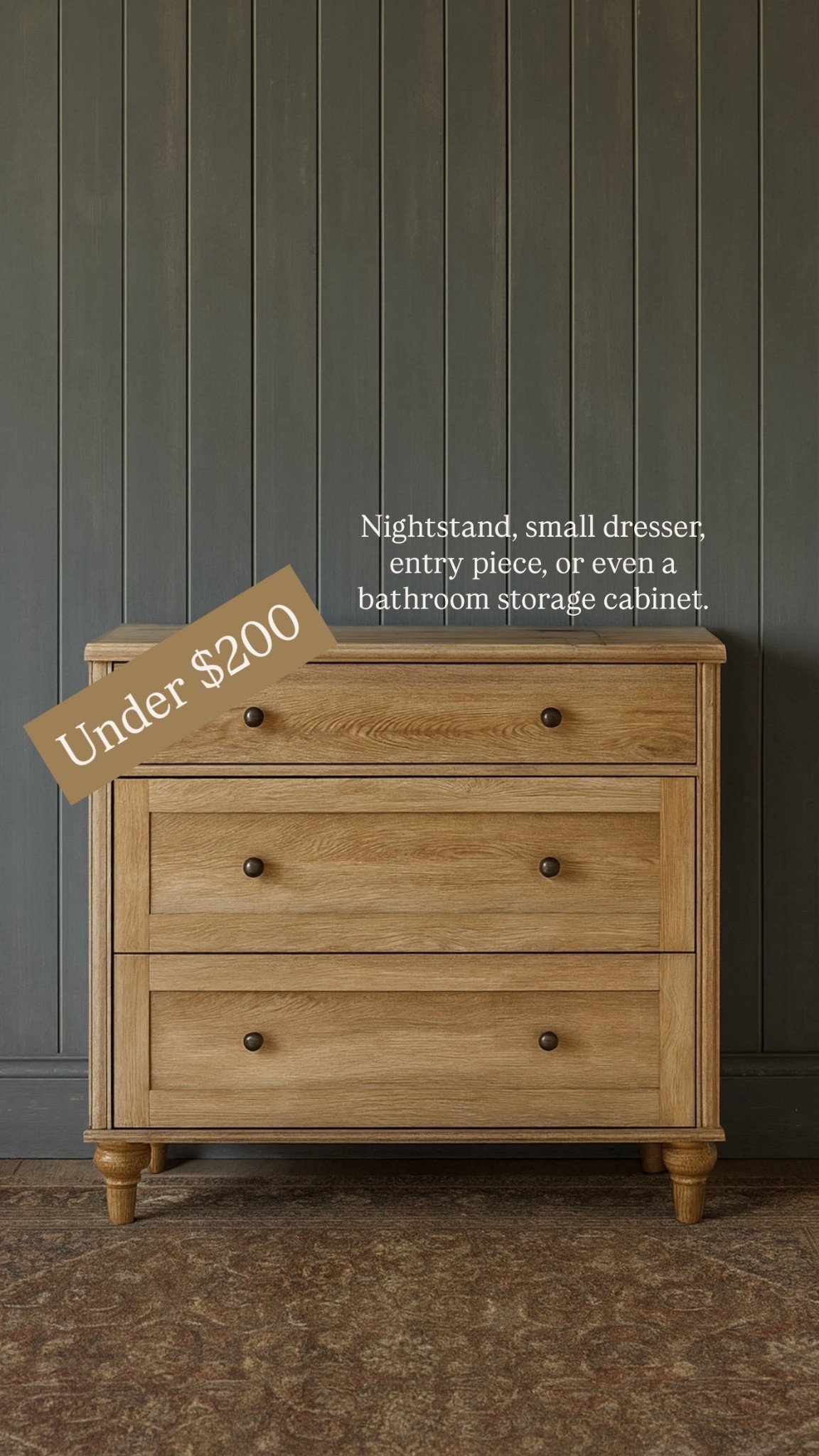 This is always been one of my favorites. It could be a nightstand, a small dresser, a bathroom cabinet or in your entryway. It’s so versatile from Wayfair natural wood nightstand.

#LTKHome #LTKFindsUnder50 #LTKSaleAlert