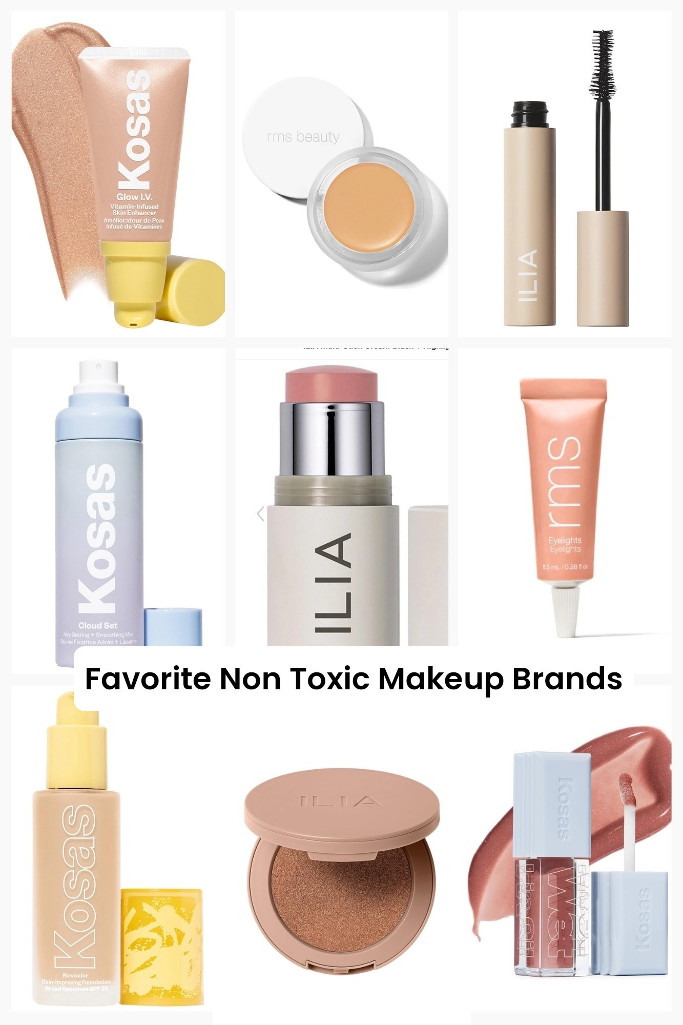 💄✨ Let’s talk clean beauty.

Most makeup is filled with ingredients we can’t pronounce — parabens, phthalates, synthetic fragrance, and other chemicals that can disrupt hormones or irritate your skin. Our skin absorbs what we put on it, so choosing non-toxic, clean beauty brands isn’t just a trend — it’s a form of self-care. 🌿

My go-to clean beauty staples are Ilia, Kosas, and RMS Beauty — they give that flawless, skin-loving glow without the harsh ingredients. 🌸

🧴Switching to clean brands doesn’t mean giving up performance — it means choosing products that love your skin back.

#LTKSeasonal #LTKBeauty #LTKWedding