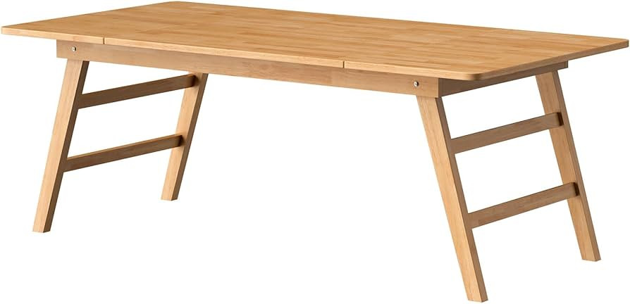 Solid Wood Folding Dining Table 83 X 39 Inches Outdoor Dining for Up to 8-10people Serving Table ... | Amazon (US)