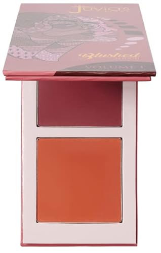Juvia's Place Blushed Duo Blush - Two Tone Pigmented Buildable Pressed Mineral Powder - Rosy Natural Cheeks Matte Fresh Finish for All Skin Color -Volume1 | Amazon (US)