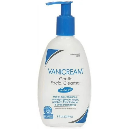 Vanicream For Sensitive Skin Gentle Facial Cleanser 8 fl oz | Walmart (US)