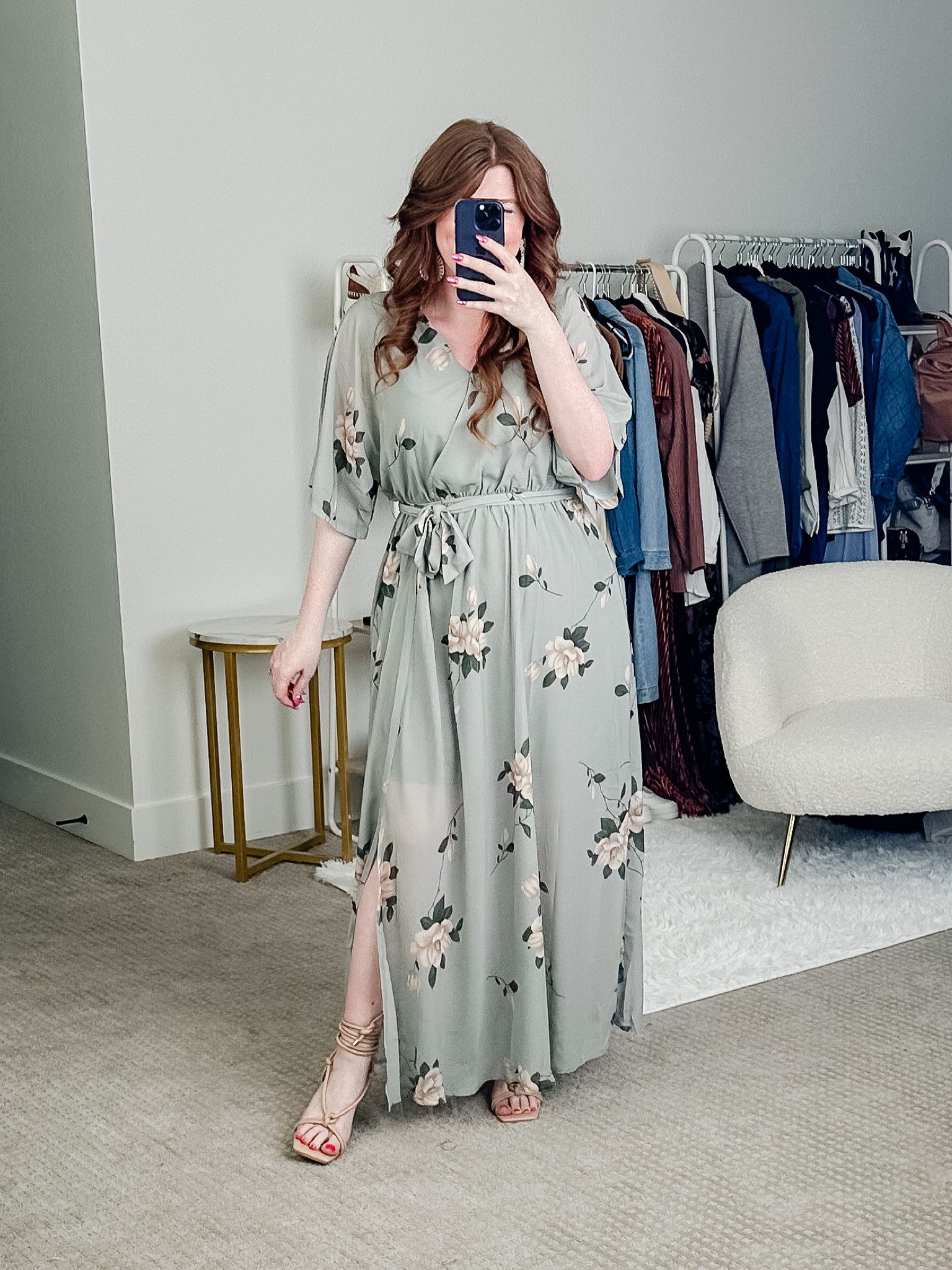 Such a pretty fall wedding guest dress from amazon! Super comfy too! Wearing size medium. 

Fall dress. Amazon dress. Wedding guest dress. 

#LTKSeasonal #LTKwedding #LTKsalealert