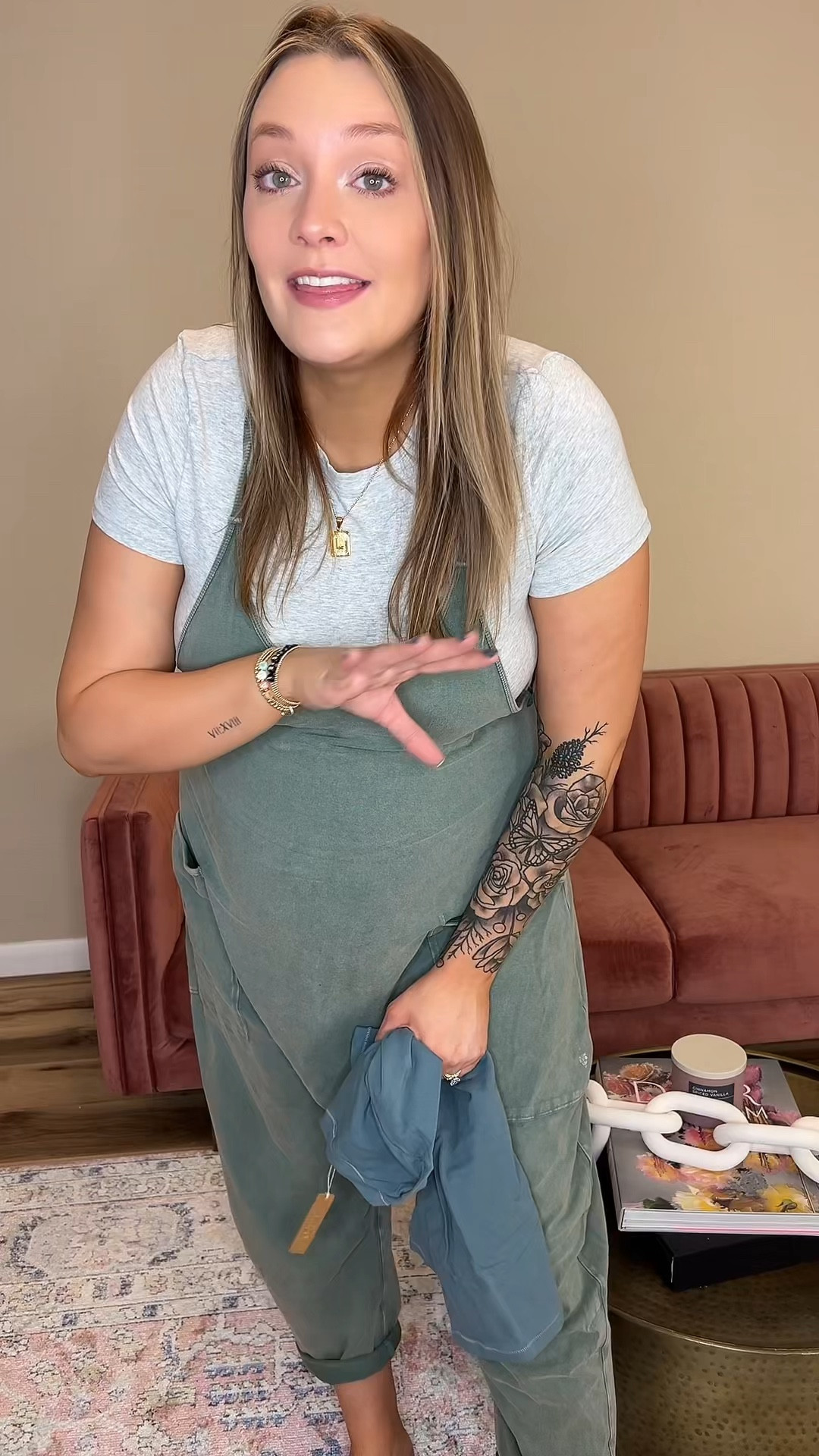 The best tees to wear under the hot shot onesie!!

I’m wearing a large in the tees & in the hot shot onesie! 

#LTKVideo #LTKstyletip #LTKmidsize