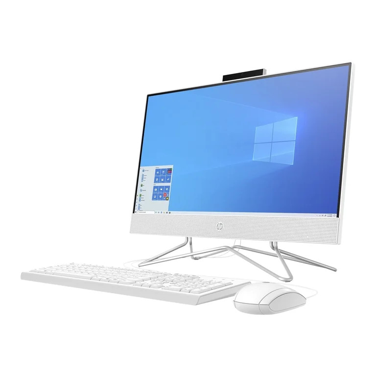 HP Full All-in-One Computer Desktop, AMD Athlon 3050U, 4GB, 256GB HD, 256GB SSD, DVD RW, 1K0H2AA#... | Walmart (US)