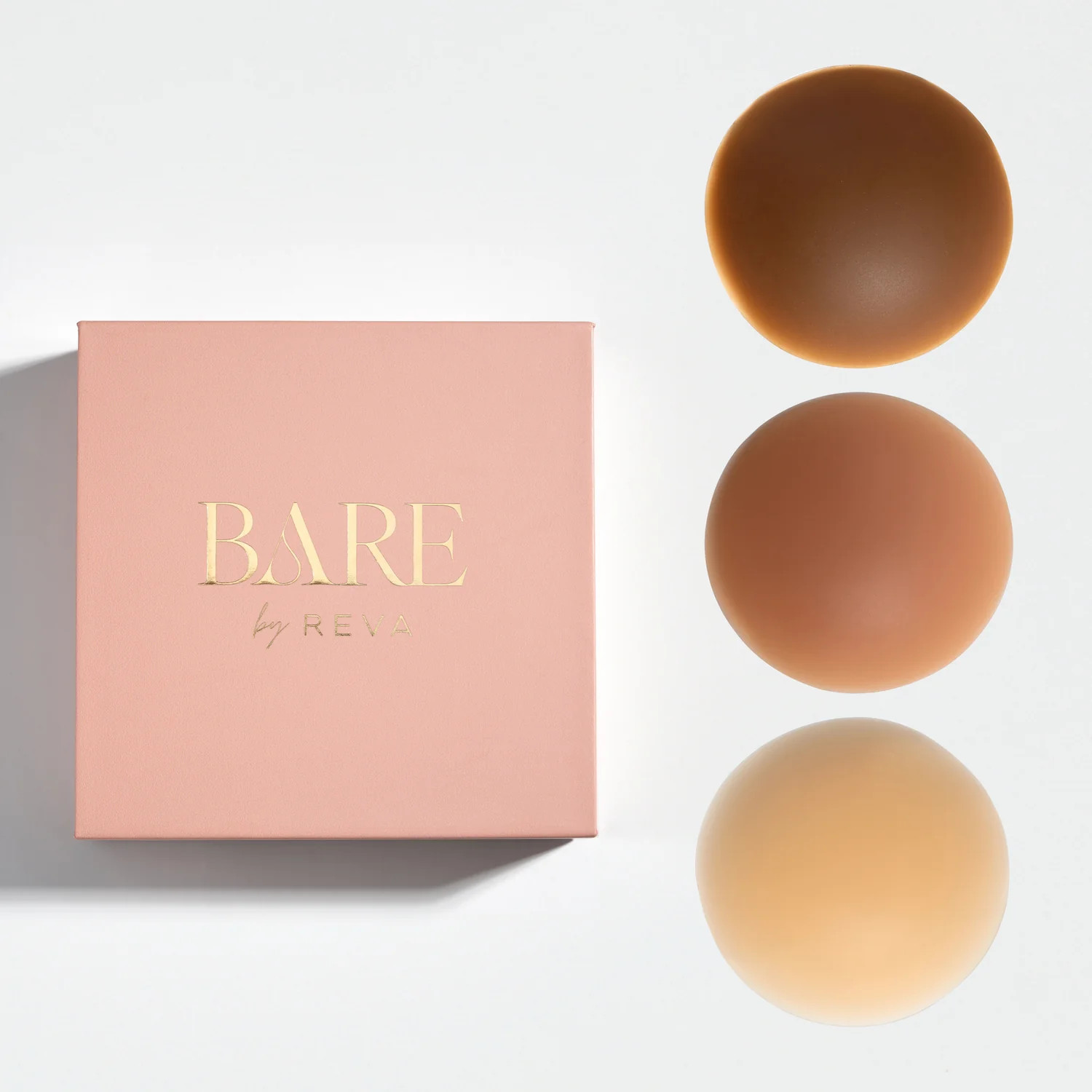 Seamless Matte Silicone Nipple Covers | BARE by REVA | BARE by REVA