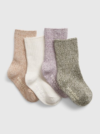 Toddler Boot Socks (4-Pack) | Gap (US)