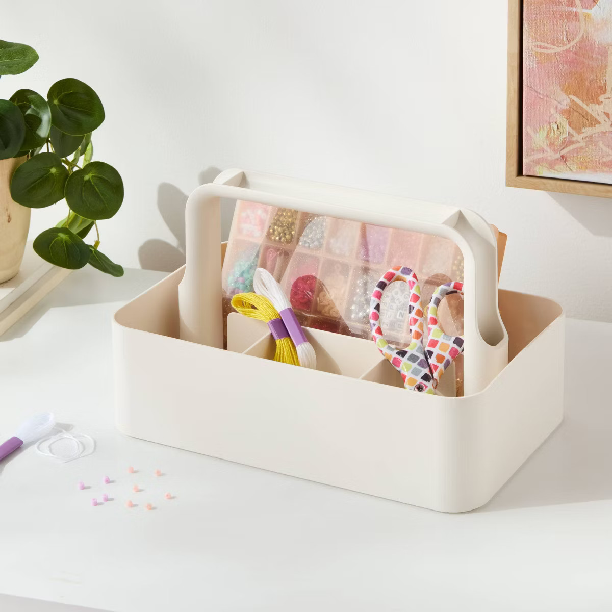 Storage Caddy Color Ivory - Brightroom™ | Target
