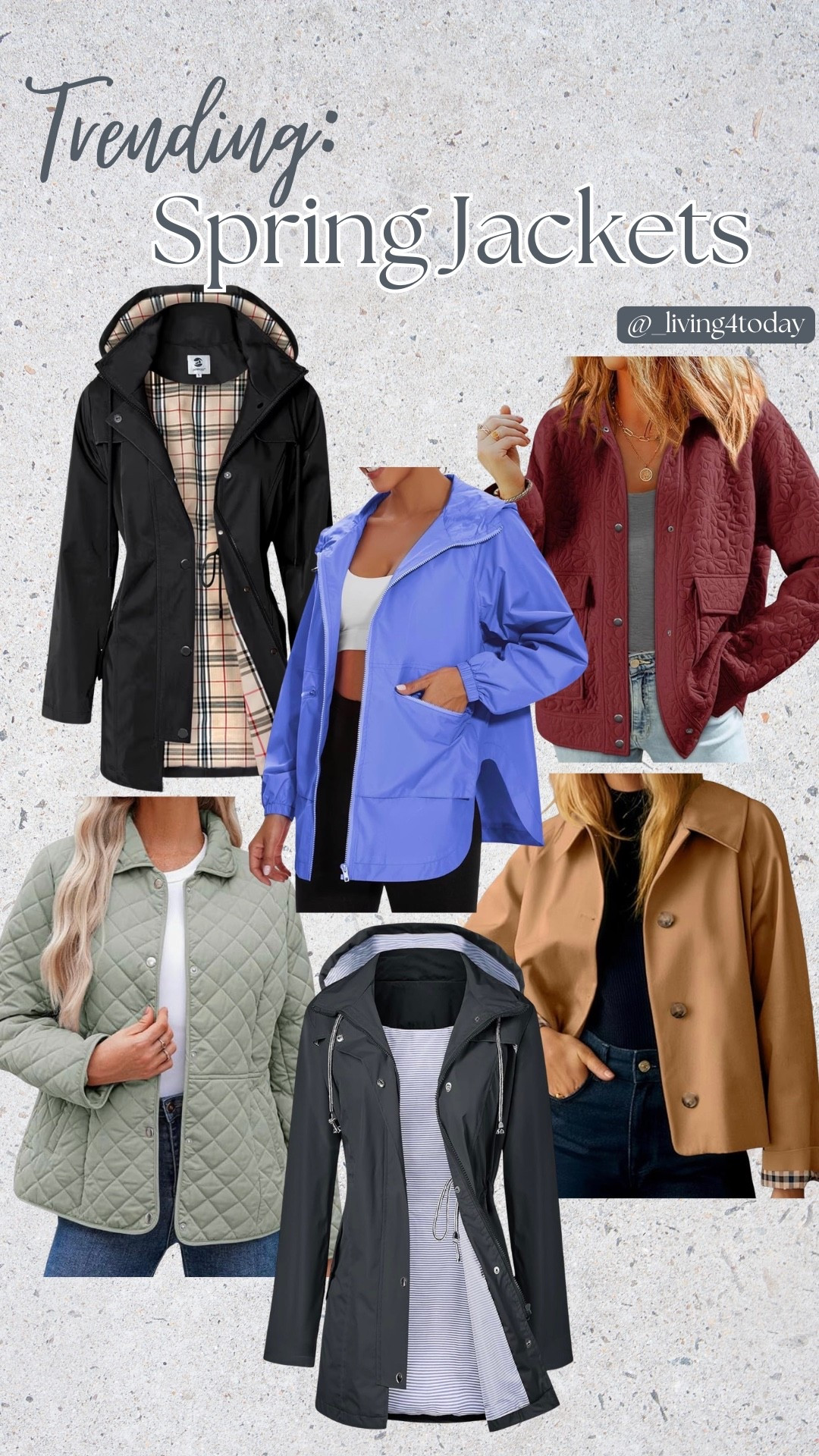 Spring jackets from Amazon 

#LTKSeasonal #LTKmomlife #LTKOver40